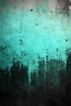 Dark Teal and Black Grunge Texture with Vertical Streaks photo