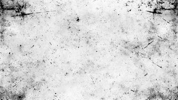 Weathered Grunge Texture with Black Splatter Marks on a Pale Surface photo