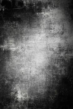 Heavily Weathered Grayscale Surface with a Scratched photo