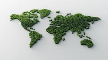 Digital Network of Interconnected Countries Symbolizing Global Collaboration and Sustainability photo