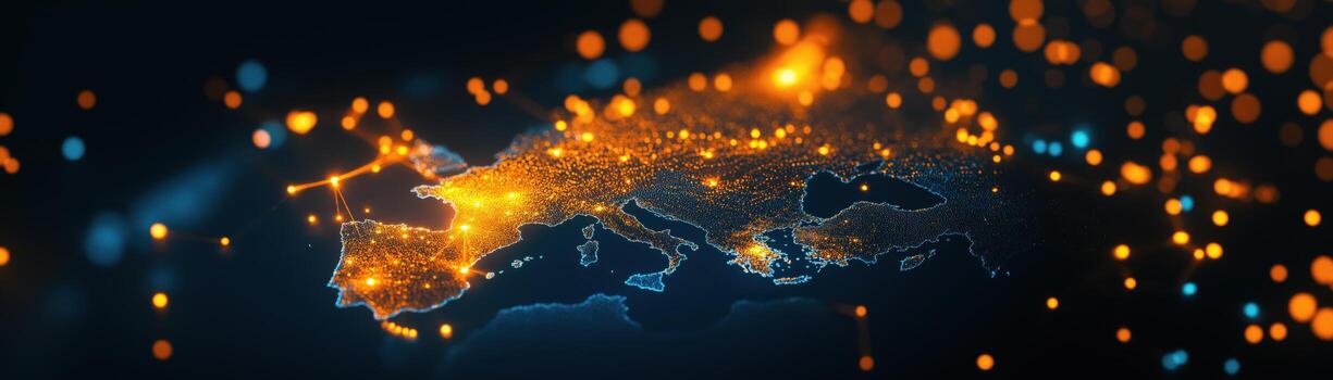 Wide Visualization of Global Energy Distribution Across Regions and Networks photo