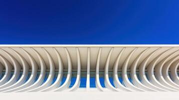 Modern Biomimetic Building Inspired by Nature's Design photo