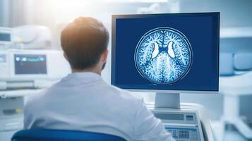 Advanced AI Analysis of MRI Scans for Early Detection photo