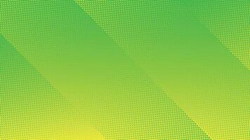 Colorful halftone gradient background featuring green and yellow tones with dotted texture ideal for digital graphics web banners modern art and creative layouts vector