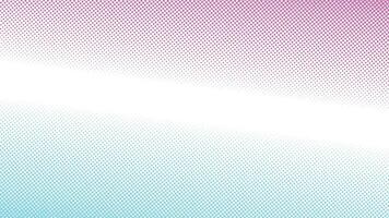 Bright halftone dot pattern background featuring a pink to cyan gradient with white space ideal for modern creative digital and artistic design projects vector