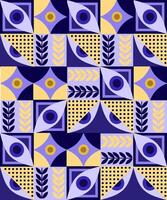 Abstract Geometric Pattern with Modern Aesthetic vector