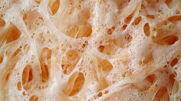 Close-Up of Ethereal Soap Foam and Bubbles Texture photo