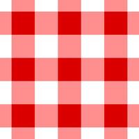 checkered red seamless pattern, tartan textile square, fabric pattern, gingham plaid vector