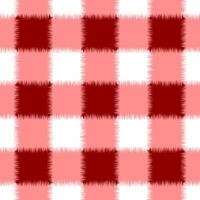 checkered red seamless pattern, tartan textile square, fabric pattern, gingham plaid, flannel pattern vector