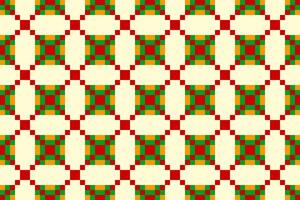 fabric ethnic pattern, silk weaving colorful pattern, fabric native seamless background, handwoven textile vector