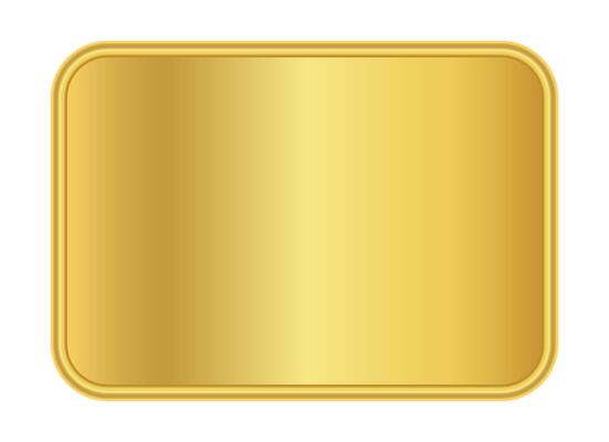 golden label graphic for banner background, luxury golden frame, empty golden name plate