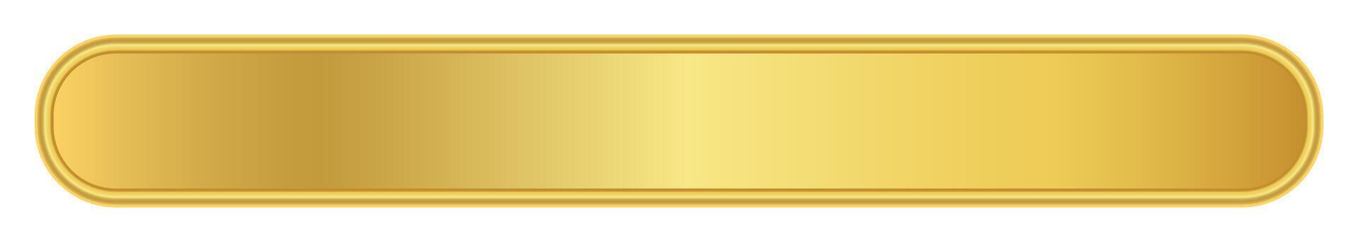 gold label graphic for banner background, luxury gold frame, empty gold name plate