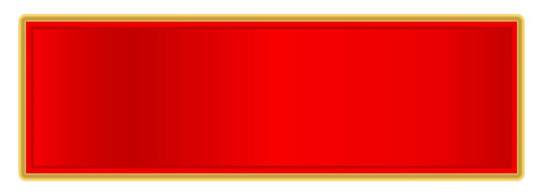 red label for banner, red luxury golden frame templat, red name plate with gold frame