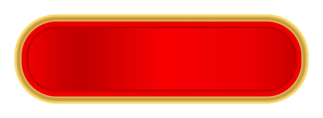 red label for banner, luxury golden frame templat, red name plate with golden frame