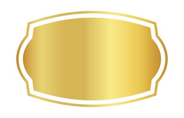 vintage golden label frame, sticker tag gold frame, label of price, badge gold for name card