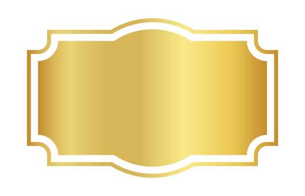 vintage golden label frames, sticker tag gold frame, label of price, badge golden for name card