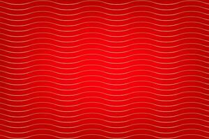 red elegant for chinese new year background, golden line pattern on red background, waves line gold texture, curve line gold colored on gradient red background vector