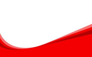 red wave stripe, red wave graphic for banner vector