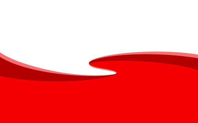 red wave stripe for banner background