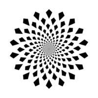 star halftone radial, graphic explosion in a circle form, fireworks star explosion dotted gradient halftone, geometric spiral background vector