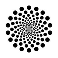 dot halftone radial, graphic explosion in circle form, fireworks star explosion dotted gradient halftone, geometric spiral background vector