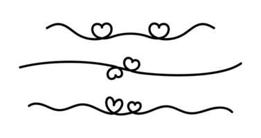 heart doodle art outline, heart shape line, scribble heart line vector