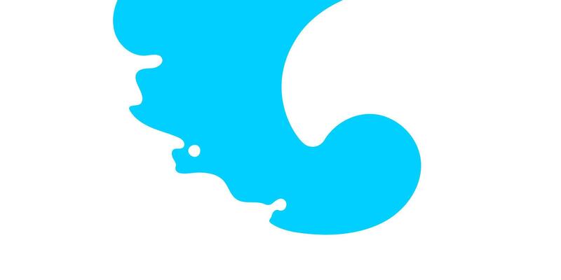 milk waves, milk splash, milk simple shape for banner background, milk splashes for advertising dairy products