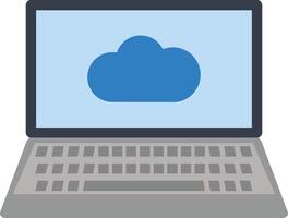 Cloud System icon image. Suitable for mobile apps, web apps and print media. vector