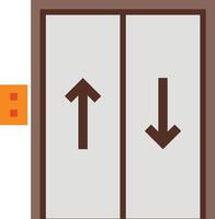 Elevator icon image. Suitable for mobile apps, web apps and print media. vector