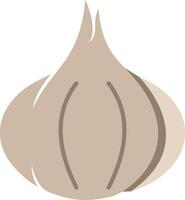 A garlic bulb on a white background vector