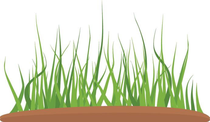 Grass icon image. Suitable for mobile apps, web apps and print media.