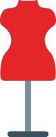 Mannequin icon image. Suitable for mobile apps, web apps and print media. vector