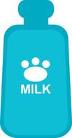 Milk Bottle icon image. Suitable for mobile apps, web apps and print media. vector