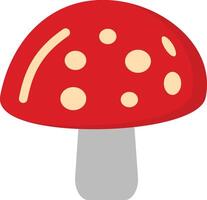 Mushroom icon image. Suitable for mobile apps, web apps and print media. vector