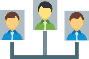 Network Group icon image. Suitable for mobile apps, web apps and print media. vector
