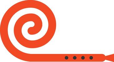 Party Blower icon image. Suitable for mobile apps, web apps and print media. vector