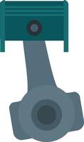 A blue and gray object with a handle vector