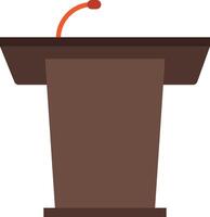 Podium icon image. Suitable for mobile apps, web apps and print media. vector
