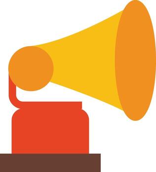 Record Player icon image. Suitable for mobile apps, web apps and print media. vector