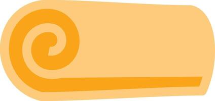 A roll of toilet paper on a white background vector
