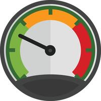 A meter showing the time vector
