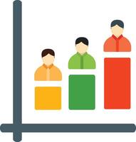 Statistics icon image. Suitable for mobile apps, web apps and print media. vector