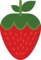 Strawberry icon image. Suitable for mobile apps, web apps and print media. vector