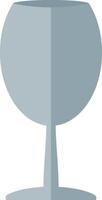 A glass cup with a white background vector