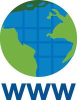 The world wide web logo vector