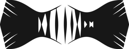 Abstract Black And White Geometric Design vector