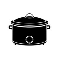 Basic Slow Cooker Icon in Format vector
