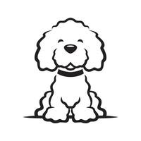 dog illustration design vector