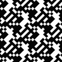 A black and white chaotic pattern with squares vector