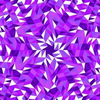 A purple and white geometric pattern with triangles vector